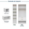 Guarda-roupa Modulado 6 Peças 10 Portas Jade CabeCasa MadeiraOriginals - 5