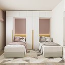 Ver imagem 1 de Guarda-Roupa Planejado 6 Peças 10 Portas Jade CabeCasa MadeiraOriginals Branco/Fosco