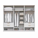 Ver imagem 6 de Guarda-roupa Modulado 3 Peças 6 Portas Jade CabeCasa MadeiraOriginals