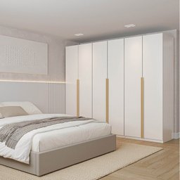 Guarda-roupa Modulado 3 Peças 6 Portas Jade CabeCasa MadeiraMadeira - 2