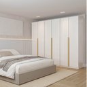 Ver imagem 2 de Guarda-roupa Modulado 3 Peças 6 Portas Jade CabeCasa MadeiraOriginals