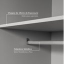 Ver mais imagens de Guarda-Roupa Planejado 6 Peças 6 Portas Jade CabeCasa MadeiraOriginals Cinza/Urbano