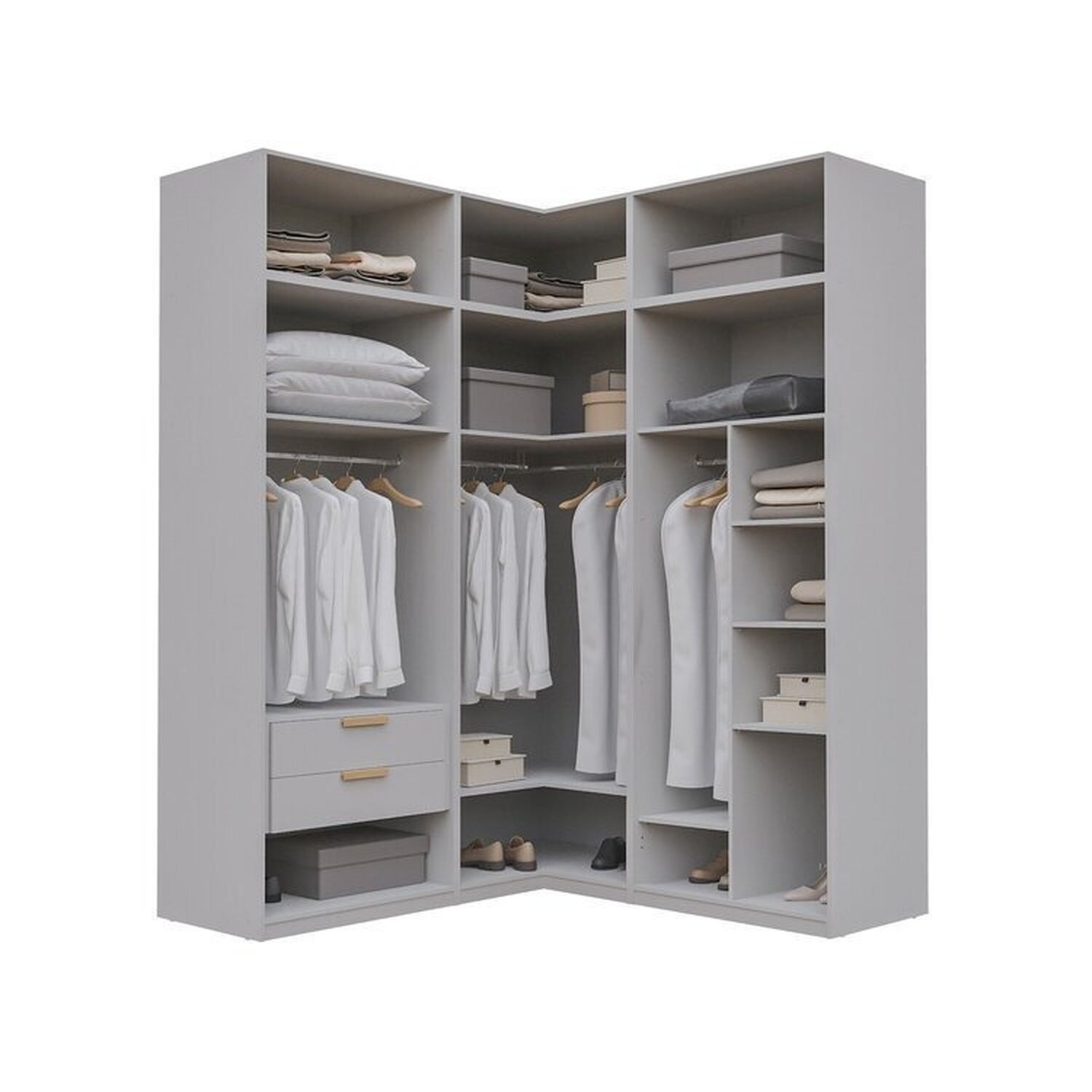 Guarda-roupa Modulado 6 Peças 6 Portas Jade Cabecasa Madeiramadeira - 6