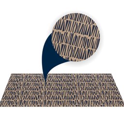 Tapete Quarto/sala D8 1,40 X 2,00 African 009193/ 102925 - 5