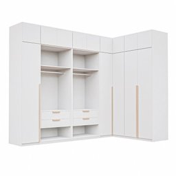 Guarda-roupa Modulado 10 Peças 14 Portas Jade CabeCasa MadeiraMadeira - 11