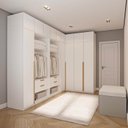 Ver imagem 1 de Guarda-Roupa Planejado 10 Peças 14 Portas Jade CabeCasa MadeiraOriginals Branco/Fosco