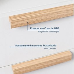 Guarda-roupa Modulado 3 Peças sem Portas Jade Cabecasa Madeiramadeira - 7