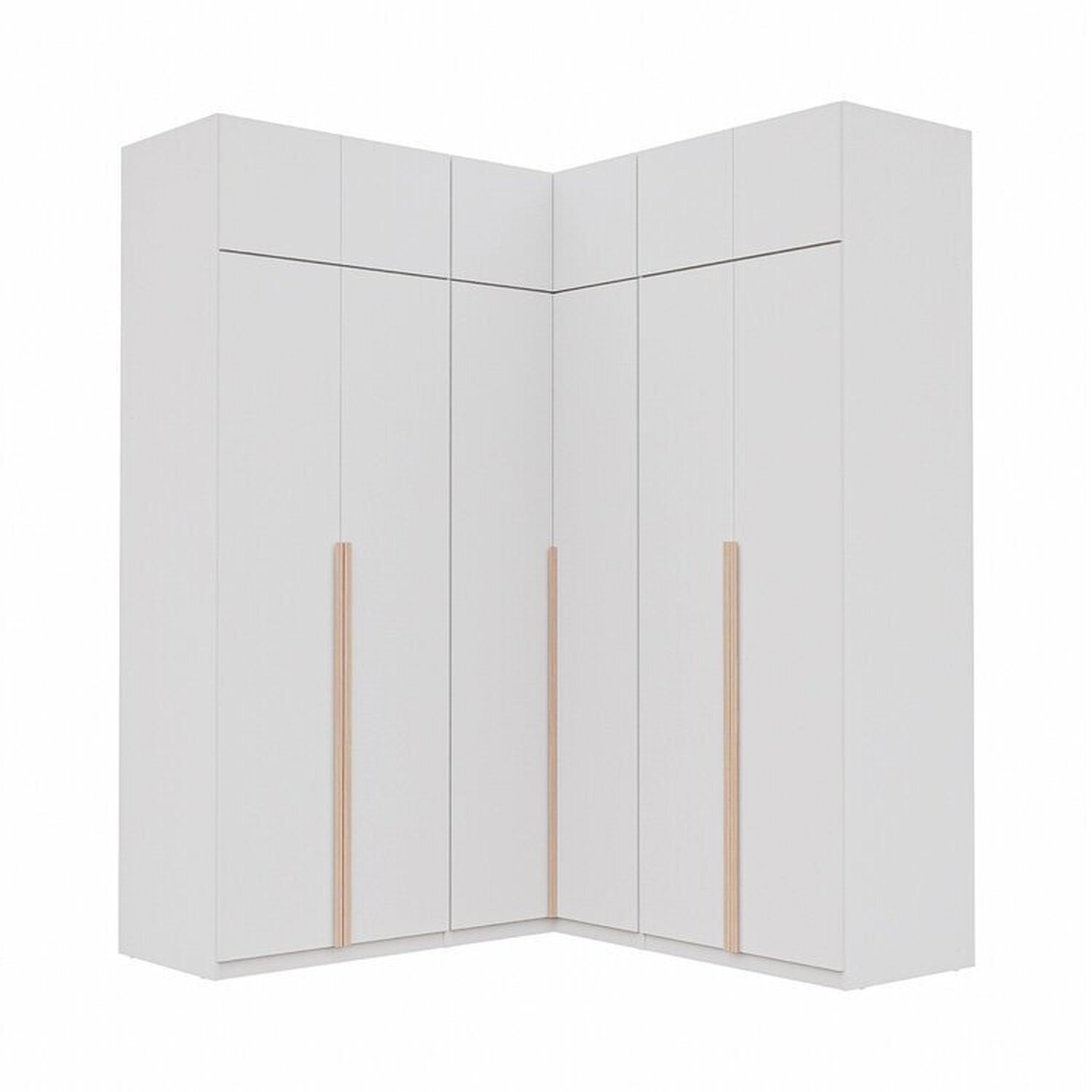 Guarda-roupa Modulado 6 Peças 12 Portas Jade Cabecasa Madeiramadeira - 11