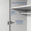 Ver mais imagens de Guarda-roupa Modulado 6 Peças 12 Portas Jade CabeCasa MadeiraOriginals