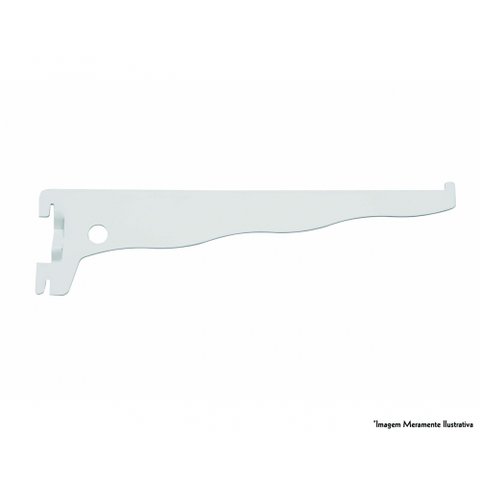 Suporte Trilho Branco 40cm 8511040