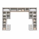 Ver imagem 6 de Guarda-roupa Modulado 11 Peças 13 Portas 2 Mesas Cabeceira Jade CabeCasa MadeiraOriginals