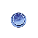 Ver imagem 2 de Manteigueira Francesa Decorada em Pedra Sabão - Azul - Flor