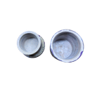 Ver imagem 4 de Manteigueira Francesa Decorada em Pedra Sabão - Azul - Flor