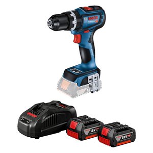 Parafusadeira e Furadeira Impacto 18v Gsb18 V90c + Bat Bosch