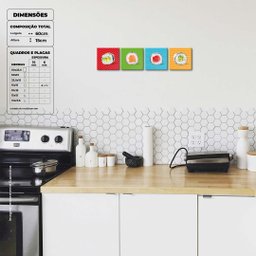 Sushi Roll - Módulo Decorativo com 4 Peças - 2