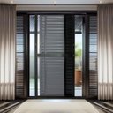 Ver imagem 1 de Porta Balcão de Aluminio 210x160cm 3 Folhas Moveis