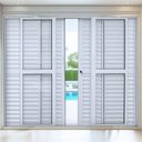 Ver imagem 1 de Porta Balção de Aluminio 210x200cm 4 Folhas Moveis e 2 Folha Fixa