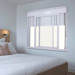 Janela de Aluminio Persiana Integrada 150x120cm 2 Folhas - 1