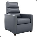 Ver imagem 4 de Poltrona Reclinável Cairo Courino Conforto Encosto e Assento Cinza Matrix 69cm 110kg