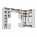 Ver imagem 6 de Guarda-Roupa Planejado 13 Peças 18 Portas 2 Mesa Cabeceira Jade CabeCasa MadeiraOriginals Branco/Fosco