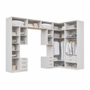 Ver imagem 6 de Guarda-roupa Modulado de Canto 12 Peças 17 Portas 2 Cabeceiras Jade CabeCasa MadeiraOriginals