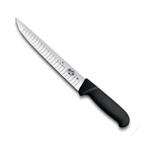 Faca Profissional 34cm Açougueiro Lâmina 20cm Sulcos Swiss Classic Victorinox 5.5523.20