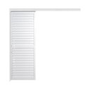 Ver imagem 1 de Porta de Correr Veneziana de Aluminio 215x100cm Suspensa