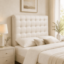 Ver imagem 4 de Cabeceira Ana Estofada Corino p/ Cama Box Casal Queen 160cm Quarto
