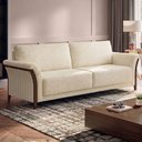 Ver imagem 2 de Sofá Living 2 Lugares Royal 162 cm Pes Madeira Boucle Tce 1010 Moll
