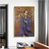 Quadro Decorativo Pablo Picasso Menino Com Um Cachimbo:90x60 cm/DOURADA - 6