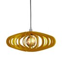 Ver imagem 1 de Luminária Teto Lustre Pendente Balcão Cozinha Sala Egito Cor:amarelo