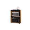 Ver imagem 4 de Balcão Adriana para Cooktop 4 ou 5 Bocas Amêndoa/preto - Ajl Móveis