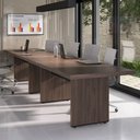 Ver imagem 1 de Mesa para Escritório Tamburato Charuto/Preto - Artany Móveis