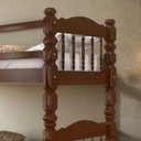 Ver imagem 2 de Cama Beliche Madeira Maciça Solteiro Torneada Resistente