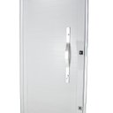 Ver imagem 2 de Porta Lambri Pivotante de Aluminio 227x115cm com Puxador Oval