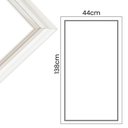 Ver imagem 2 de Gaxeta Porta Geladeira Consul Slim 138x44cm com Encaixe para Slim 19 e Slim 23