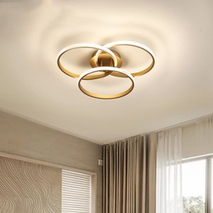 Luminária Plafon Selene Led 3 Anéis 36W 4000K