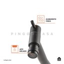 Ver imagem 4 de Torneira Monocomando de Parede Para Banheiro Urupá Pingoo.casa - Preto