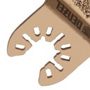 Ver imagem 5 de Lâmina Multiferramenta Deltoide Hm Cortes Precisos Madeira e Ladrilho 33mm Bivolt Denzel