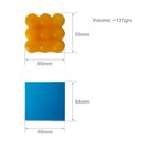 Ver imagem 4 de Forminha Silicone para Vela Artesanal Molde Bolinha Grande