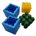 Ver imagem 3 de Forminha Silicone para Vela Artesanal Molde Bolinha Grande