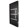 Porta Lambri Pivotante de Aluminio 228x115cm com Puxador Oval - 2