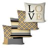 Kit 4 Almofadas Decorativas Elegância 45cm X 45cm - 1