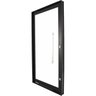 Porta Pivotante de Aluminio 228x115cm Vidro Panoramico - 2