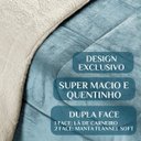 Ver imagem 3 de Coberdron Queen Size Everest Edredom Luxuoso Quentinho:azul