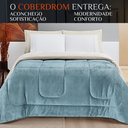 Ver imagem 2 de Coberdron Queen Size Everest Edredom Luxuoso Quentinho:azul