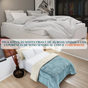 Ver imagem 4 de Coberdron Queen Size Everest Edredom Luxuoso Quentinho:azul