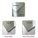 Ver imagem 4 de Mesa Bella 160 Vidro Off White Acabamento Champagne