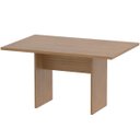 Ver imagem 1 de Mesa de Reunião para Escritório 6 Lugares Amêndoa