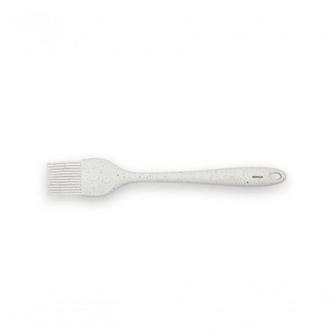 Pincel Silicone 28 Cm Cor Vanilla para Panelas e Formas Antiaderentes Linha Flex Brinox Vanilla